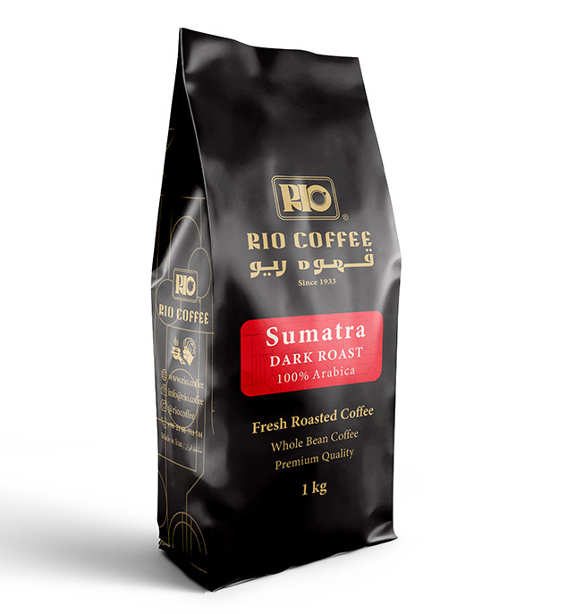 قهوه سوماترا دارک %100 عربیکا - 1کیلویی