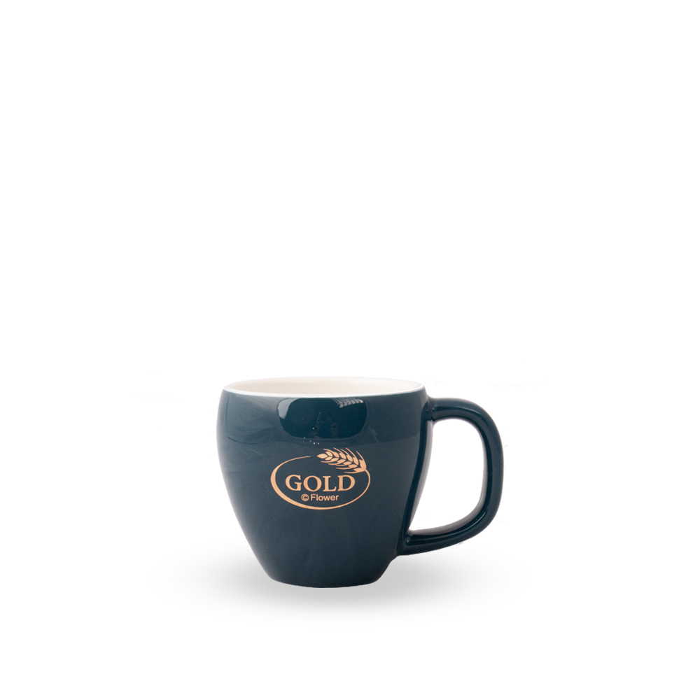 فنجان گلد سورمه ای