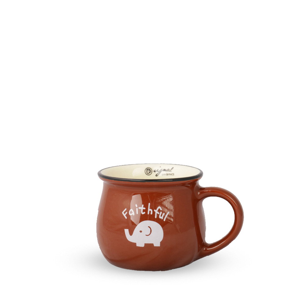 ماگ رجینال متوسط آجری