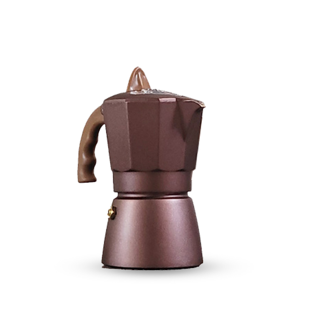 موکاپات آر اچ در شیشه ای 6 کاپ قهوه ای