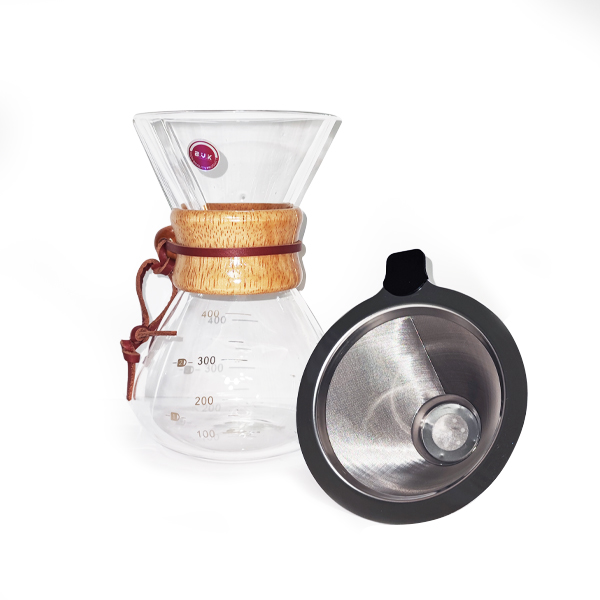 کمکس 2 نفره 400 میل مدرج فیلتر فلزی دار کمربند چوبی