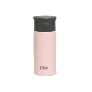 تراول ماگ 350 میل تایسو درب پیچی رنگ گلبهی TS-8729B