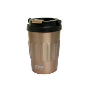 تراول ماگ 400 میل تایسو درب آسان نوش رنگ مسی TS-8803