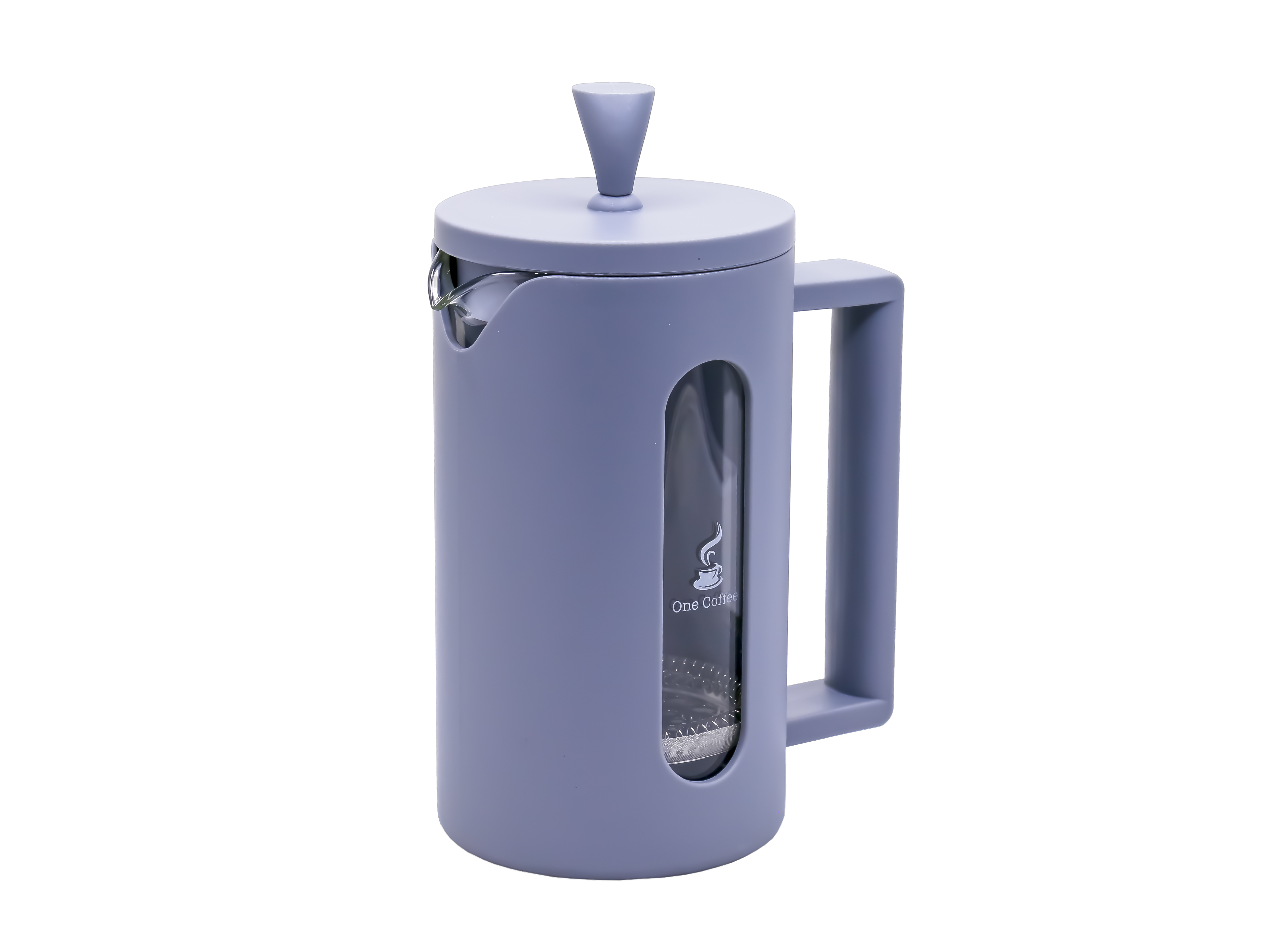 فرنچ پرس وان کافی 600 میل دور تمام پلاستیک رنگ طوسی