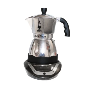 موکا بیالتی MOKA TIMER سه نفره رنگ نقره ای