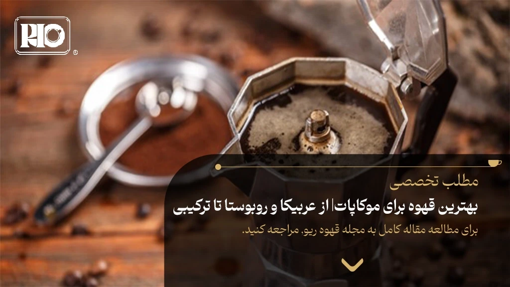 بهترین قهوه برای موکاپات| از عربیکا و روبوستا تا ترکیبی