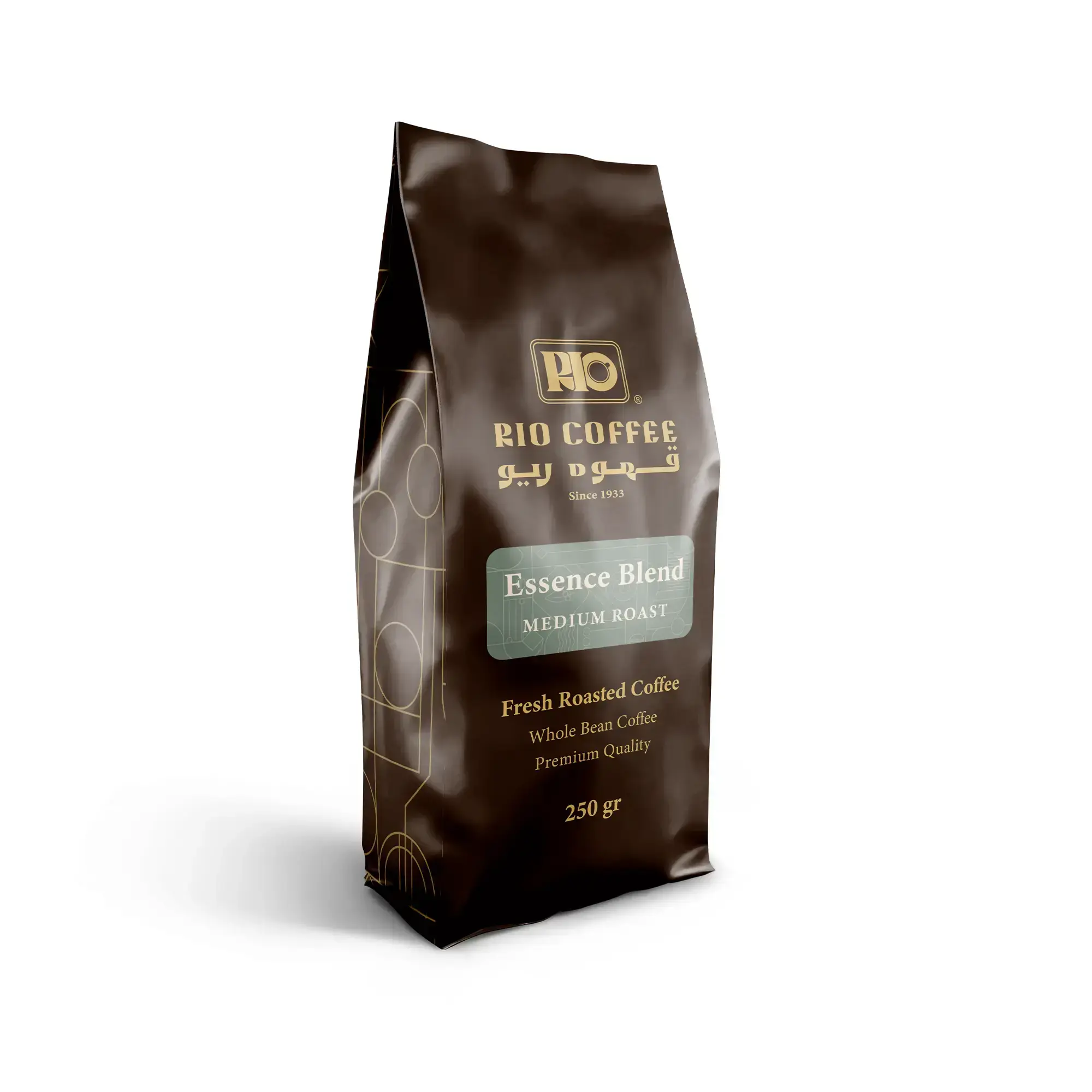قهوه ایسنس بلند مدیوم 20% عربیکا - 250 گرمی