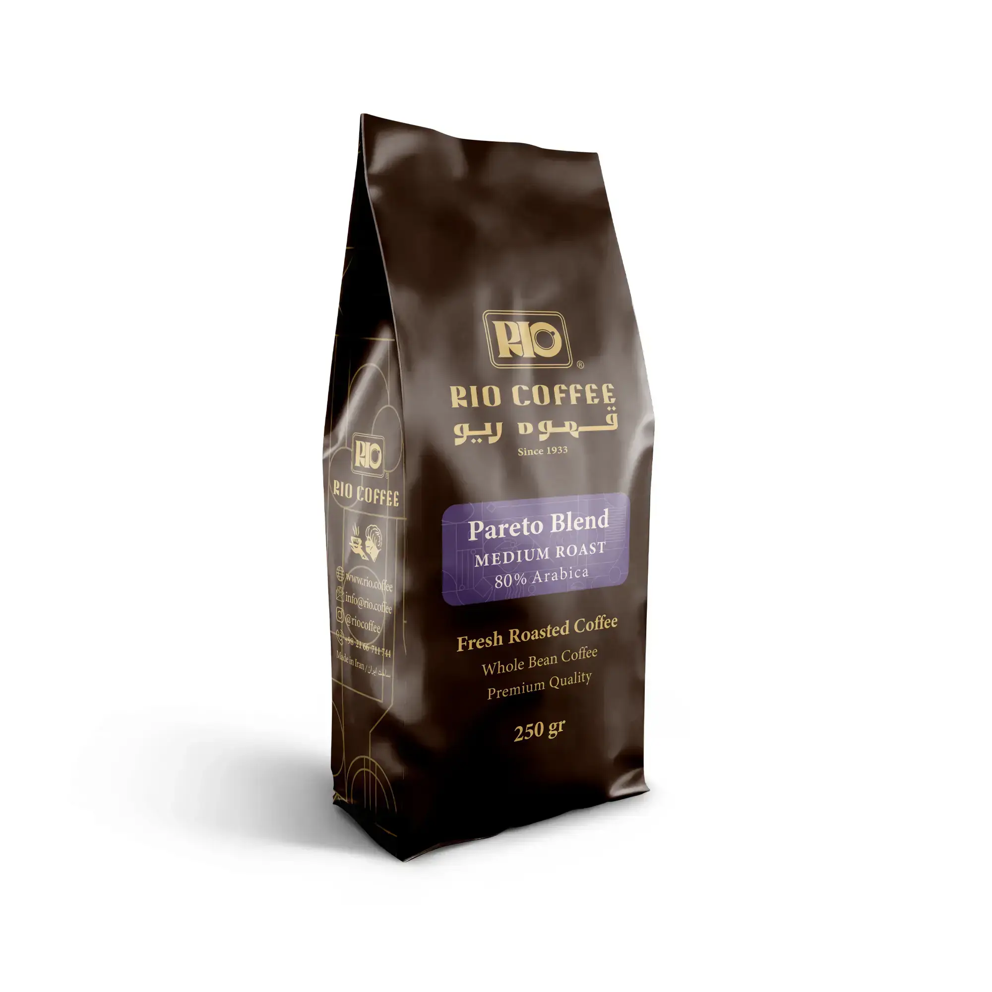 قهوه پَرِتو 80%عربیکا_1کیلویی