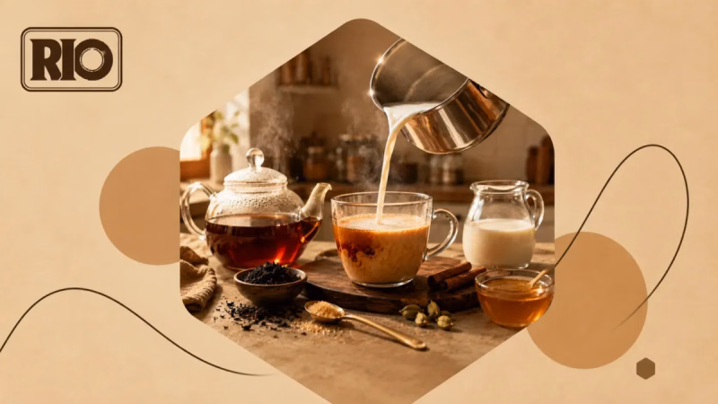 شیر چای چیست و چگونه درست میشود؟ از نسبت شیر و چای تا تفاوت با چای ماسالا