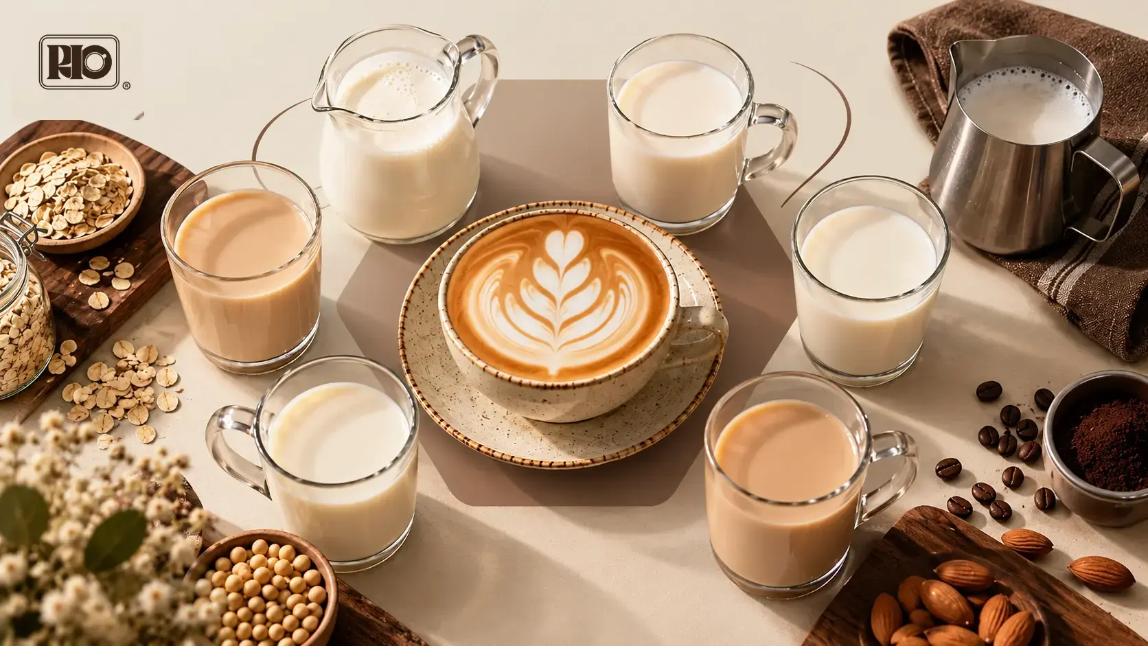بهترین شیر برای لاته؛ چه شیری فوم بهتر و لاته خوشمزهتری میدهد؟
