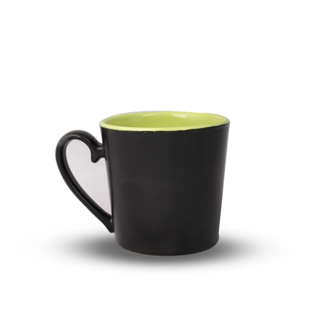 Mug Green 1 - ماگ کرامیکا مخروطی